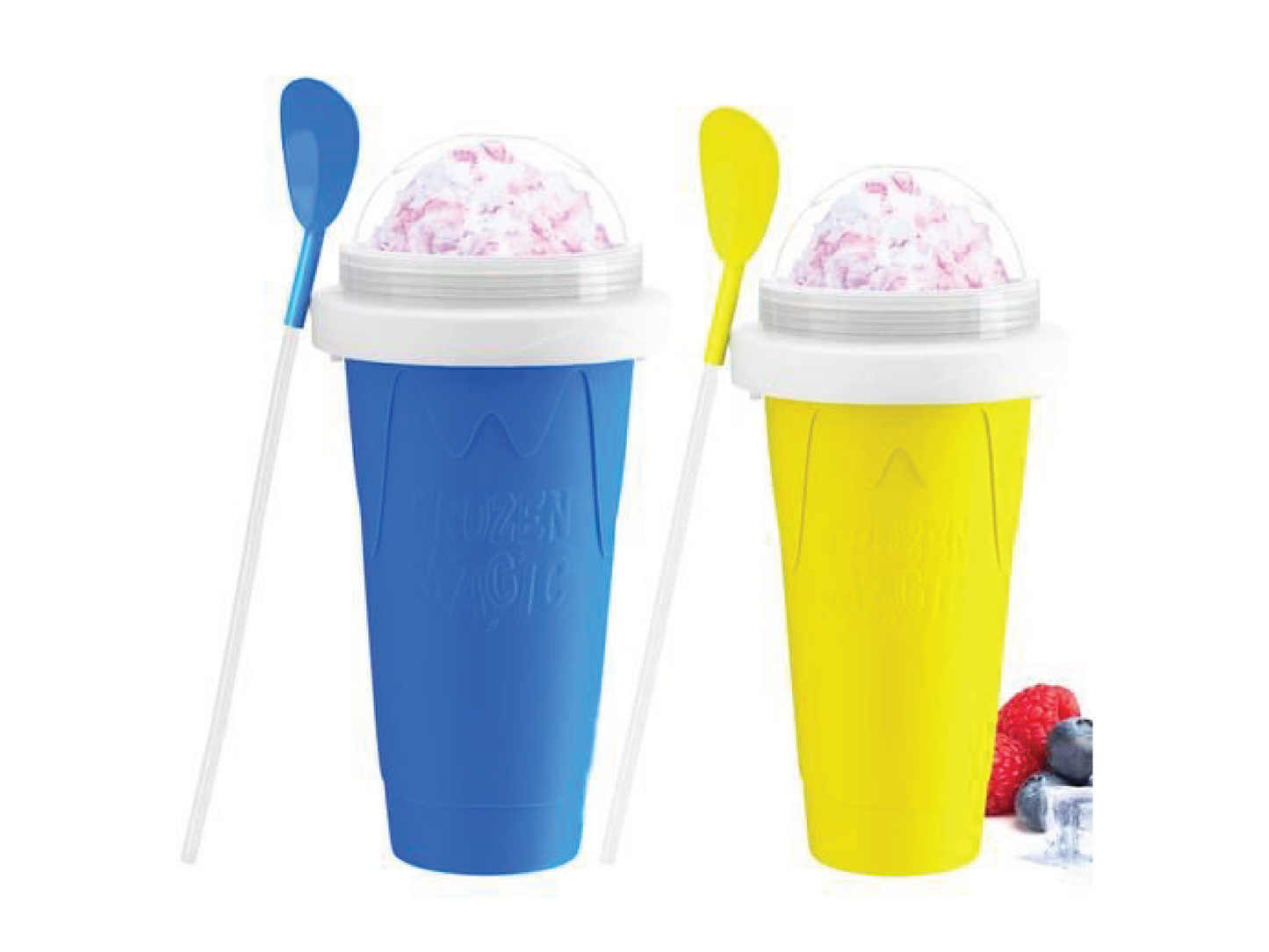 Perfect for turning juices and other beverages into icy treats.